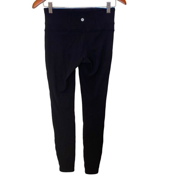 Lululemon Run: Runder Under Pant Beaming Blue / Black - Picture 10 of 12